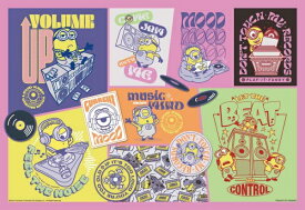 【送料無料】　ジグソーパズル 300ピース ミニオン プレイ・イット・ファンキー 26×38cm 03-958