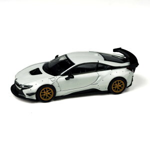 �y���������z�@PARA64 1/64 ���o�e�B�E�H�[�N BMW i8 �z���C�g/�S�[���h�z�C�[�� LHD �����i�_�C�L���X�g�~�j�J�[ PA55152
