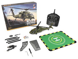 【送料無料】　HiTEC 2.4GHz 5CH ヘリコプター K170 UH-60L Black hawk ブラックホーク 本体重量99g以下 ラジコン RC ミリタリー RTFキット