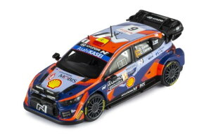 �y���������z�@IXO MODELS 1/43 �q�����f i20 N Rally1 2023�N�����e�J���������[ #6 D.Sordo/C.Carrera �����i�_�C�L���X�g�~�j�J�[ RAM883
