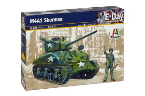 �y���������z�@�C�^���� 1/35 WW.II �A�����J�R M4A1 �V���[�}�� 1944/45 �v�����f�� IT0225