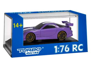 yz@HiTEC TURBO RACING 1/76 C61 Purple Drift Car v|X C61S