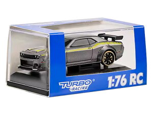 yz@HiTEC TURBO RACING 1/76 C65 Silver Gray Drift Car v|X C65S