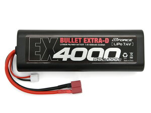 �y���������z�@�W�[�t�H�[�X Bullet Extra-D 7.4V 4000mAh 50/100C GFG014