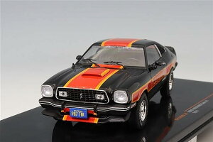�y���������z�@IXO MODELS 1/43 �t�H�[�h �}�X�^���O �R�u��II 1977 �u���b�N/���b�h �����i�_�C�L���X�g�~�j�J�[ CLC599N