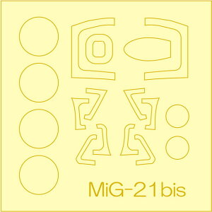 �y�l�R�|�X���������z�@�v���b�c 1/48 MiG-21bis�p�}�X�L���O�V�[�g MS48-2