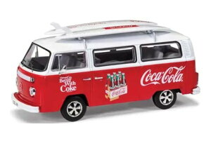 �y���������z�@CORGI 1/43 VW �L�����s���O�J�[ �^�C�v2(T2) Bay Window �T�[�t�{�[�h�t �����i�_�C�L���X�g�~�j�J�[ CGCC02746