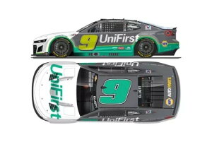 �y���������z�@Lionel Racing 1/64 UNIFIRST 2025 �V�{���[ �J�}�� ZL1 �`�F�C�X�E�G���I�b�g #9 �X���[�o�b�N �����i�_�C�L���X�g�~�j�J�[ LR328647