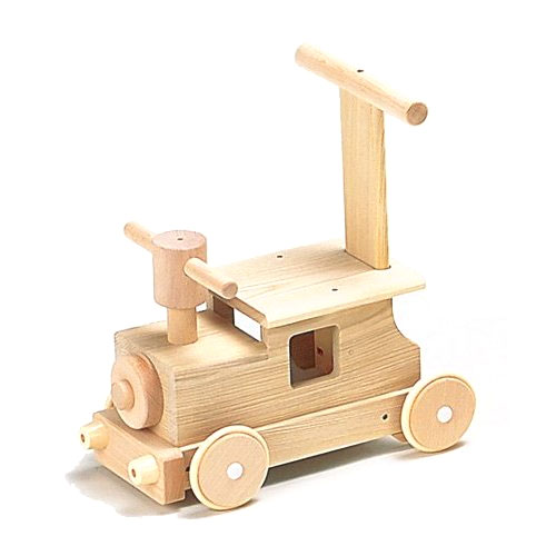 木のおもちゃ moccoの森 新品 送料無料 森の汽車ポッポ W-027 対象年齢1歳から 爆売りセール開催中 国産