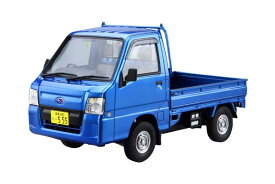 【送料無料】　アオシマ プラモデル 1/24 ザ・モデルカー No.004 スバル TT2 サンバートラック WRブルーリミテッド '11