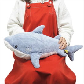 【送料無料】　ひざしゃーく　ぬいぐるみ　M　全長約60cm　P-6532　ぬいぐるみ 動物 アニマル　抱き枕