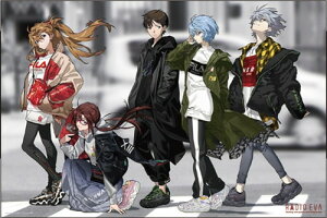 yz@WO\[pY 1000s[X RADIO EVA Illustration 04 X|[cMI×X^C G@QI 50×75cm 10-1367