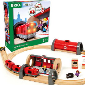 【送料無料】　メトロレールウェイセット　33513　知育玩具 BRIO ブリオ