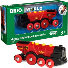 【送料無料】　マイティーアクション機関車　33592　木製 おもちゃ ブリオ BRIO
