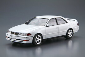 6月再入荷予定 【送料無料】　アオシマ 1/24 ザ・モデルカー No.100 トヨタ JZX100 マークII ツアラー V '00 プラモデル