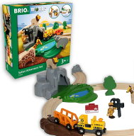 【送料無料】　サファリアドベンチャーセット　33960　木製レール　木のおもちゃ　BRIO ブリオ