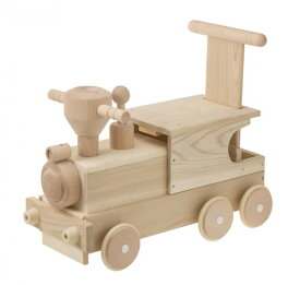 【送料無料】　出産祝い　国産　木のおもちゃ　moccoの森　森のビッグ機関車　W-89　対象年齢1.5歳から