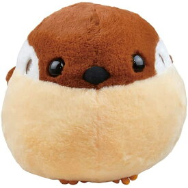 【送料無料】　ふくふくスズメBIGぬいぐるみ　ちゅんすけ　小鳥　大きいぬいぐるみ　702311　全高約:28cm　ギフト