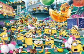 【送料無料】　ジグソーパズル 1000ピース ミニオンズ おかしなゼリー工場 50×75cm 10-1409