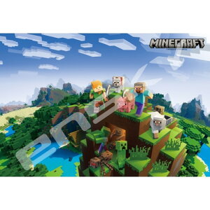 �y���������z�@�W�O�\�[�p�Y�� 300�s�[�X Minecraft Overworld 26×38cm 300-1921