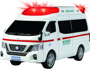 【送料無料】 ジョーゼン ダートマックス 1/32スケールラジコン ニッサン パラメディック救急車 完成品ラジコン JRVC102-WH