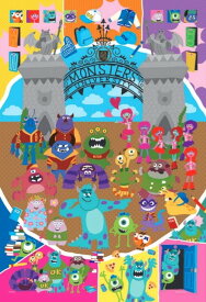 【送料無料】　ジグソーパズル 300ピース Monsters University-On Campus- 26x38cm 73-311
