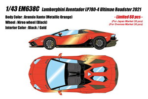 yJ^Ozyz@EIDOLON COLLECTION 1/43 {M[j AF^h[ LP780-4 EeB [hX^[ 2021 A`INTg i~jJ[ EM638C