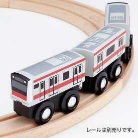 【送料無料】　moku TRAIN　E233系 京葉線　3両セット　木製玩具 木製おもちゃ 木製レール
