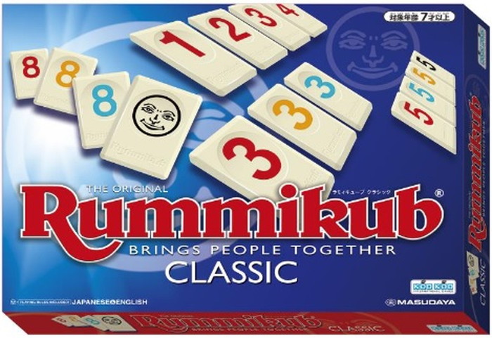新到着　Rummikub CLASSIC　ラミーキューブ・クラシック　頭脳戦ゲーム　ボードゲーム　ファミリーゲーム