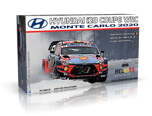 �y���������z�@�x���L�b�g 1/24 �q�����_�C i20 �N�[�y WRC 2020 �����e�J���� �����[ �E�B�i�[ �v�����f�� BEL021