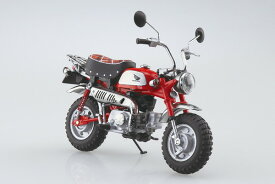 【送料無料】　スカイネット 1/12 完成品バイク Honda モンキー・リミテッド モンツァレッド