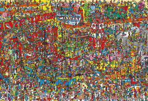 yz@WO\[pY 500X[s[X EH[[ Where's Wally? Ⴊς 38×26cm 500S-019