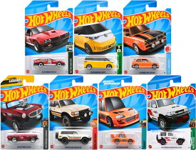 【送料無料】　ホットウィール(Hot Wheels) ベーシックカー 2023年11月単品販売7種セット(各1台)