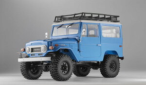 �y���������z�@FMS 1/10 �d��RC�J�[ �g���^ �����h�N���[�U�[ FJ40 RS �u���[ �����i���W�R�� 11035RSBU