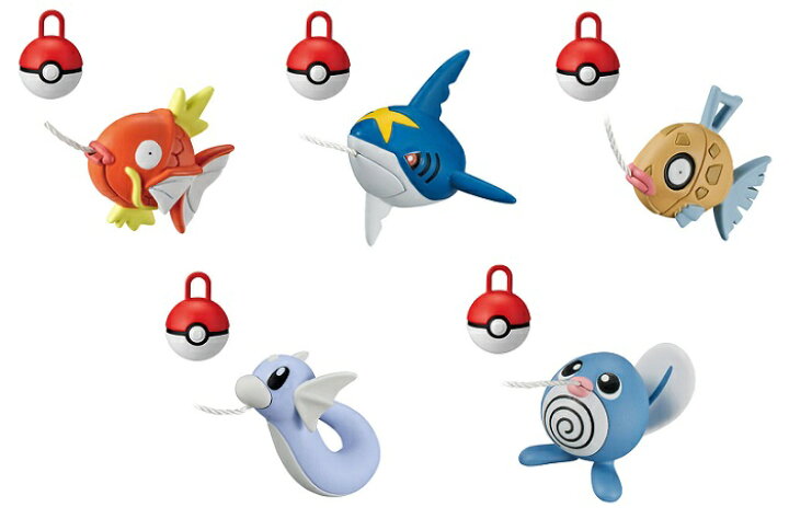 楽天市場】【送料無料】 びっくらたまご お風呂でポケモンつり BOX 8個 