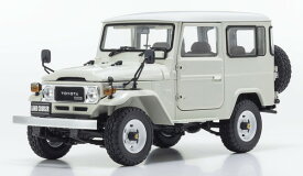 【送料無料】　京商オリジナル 1/18 トヨタ ランドクルーザー 40 バン (BJ42V) (ホワイト) 完成品ダイキャストミニカー KS08971W