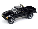 【送料無料】 JOHNNY LIGHTNING 1/64 1985 トヨタ SR5 Mystery Matinee ブラック バック・トゥ・ザ・フューチャー 完成品ダイキャストミニカー JLSP374