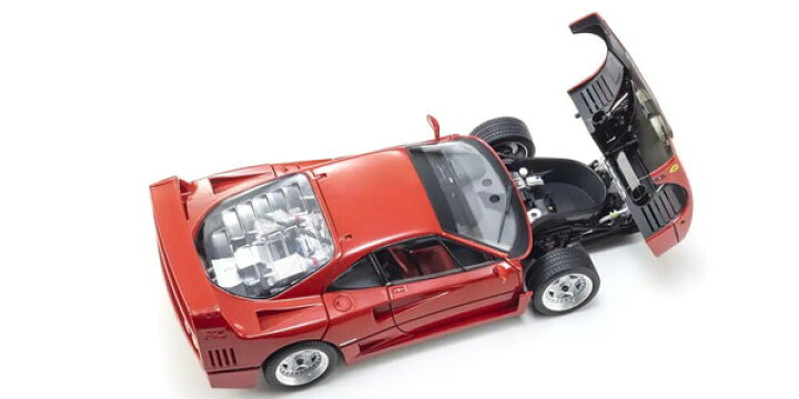 楽天市場】【送料無料】 京商オリジナル 1/18 フェラーリ F40 (レッド 