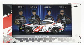 【送料無料】　京商オリジナル 1/43 Toyota スープラ VART 完成品ダイキャストミニカー KS03700V1