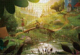 【送料無料】　ジグソーパズル 1000コンパクトピース ムーミン 世界でいちばん最後の竜 26×38cm 13-18