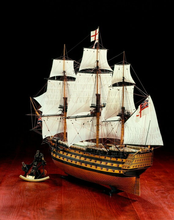 楽天市場】【送料無料】 エレール 1/100 帆船 HMS ビクトリー 