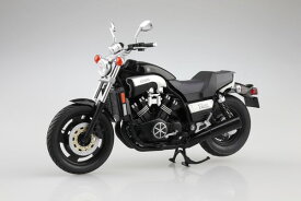 【8月発売予定】　【送料無料】　スカイネット 1/12 完成品バイク Yamaha Vmax ブラック2
