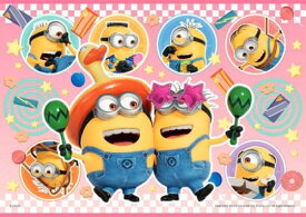 【送料無料】　ジグソーパズル 108ピース ミニオン スイーツパーティー 18.2×25.7cm 02-223