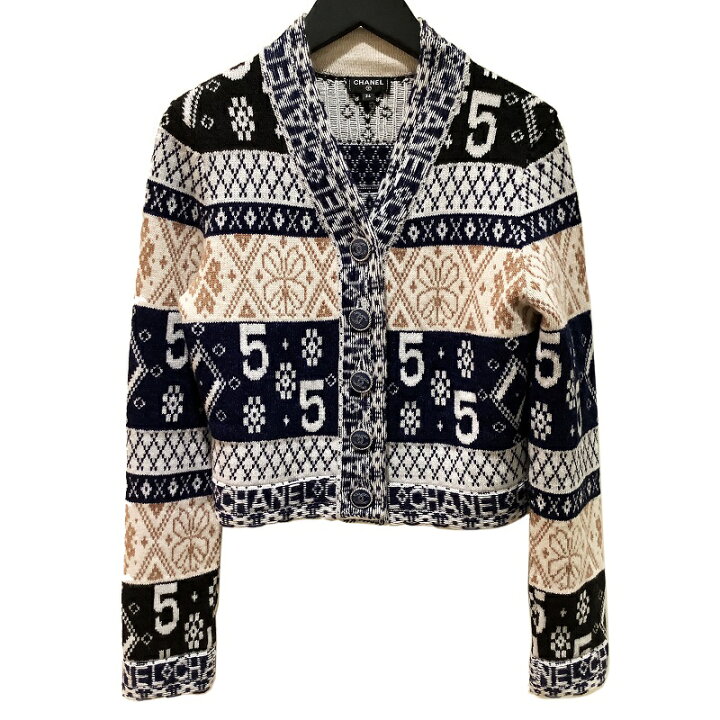 楽天市場】シャネル CHANEL P65173 ニットカーディガン 20AW  