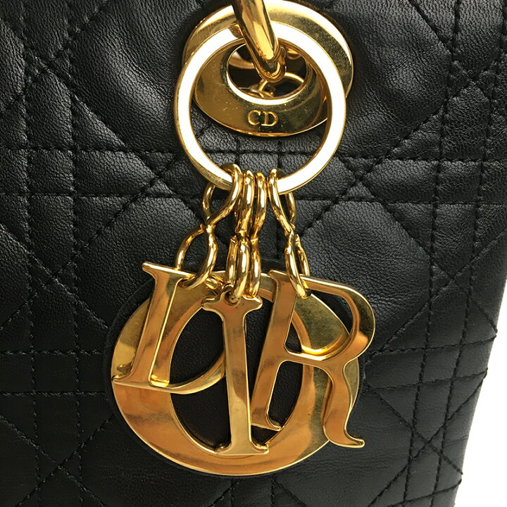 楽天市場 クリスチャン ディオール Christian Dior レディディオール ハンドバッグ カナージュ ショルダーバッグ レディース 中古 Okura おお蔵 楽天市場店