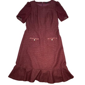 楽天市場 バーガンディ ワンピース レディースファッション の通販