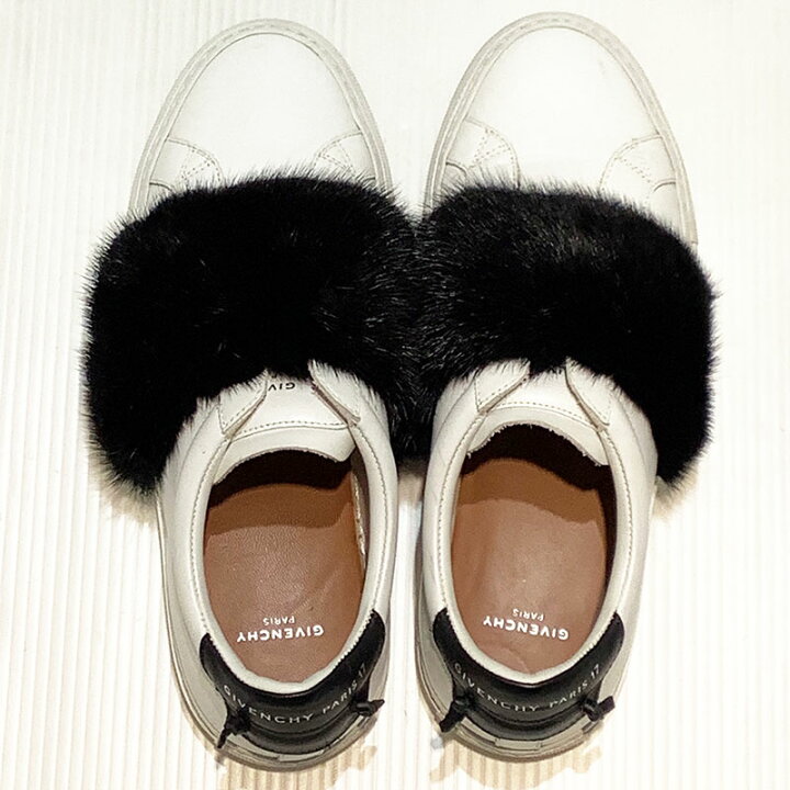 楽天市場】ジバンシィ GIVENCHY ファーパネルスニーカー 17AW DN0167  
