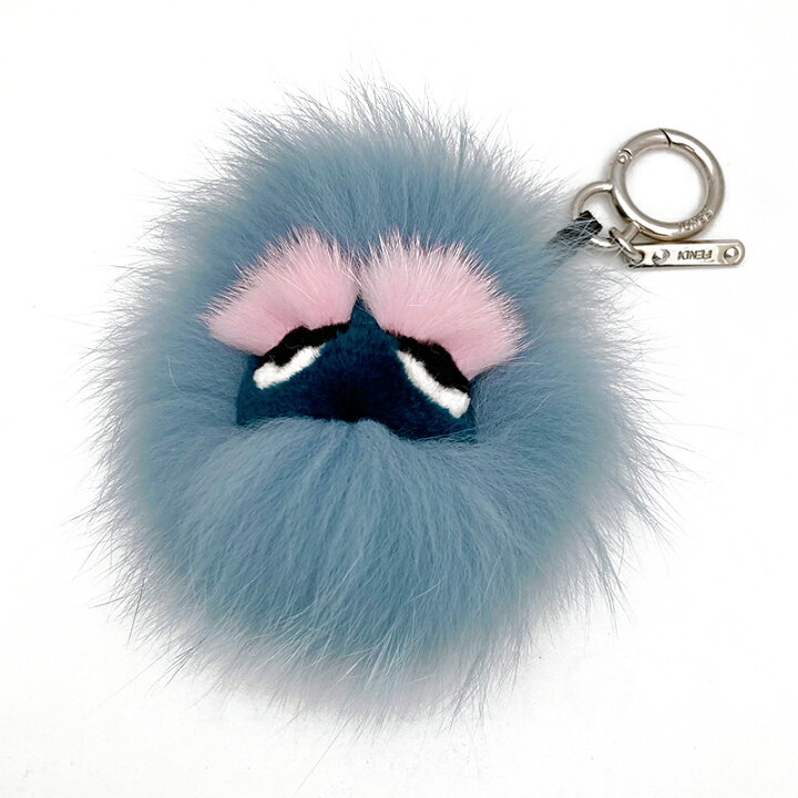 楽天市場 先着順 最大3万円offクーポン配布中 フェンディ Fendi モンスターチャーム バッグチャーム キーホルダー ブルー レディース 中古 Okura おお蔵 楽天市場店