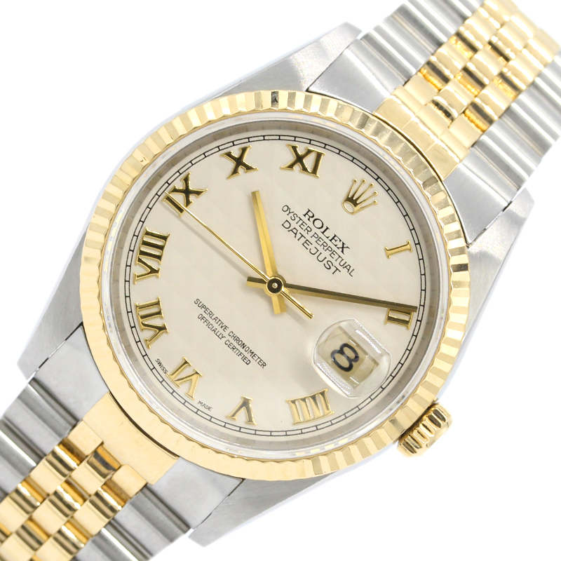 ロレックス 腕時計【中古】 メンズ 自動巻き 16233 デイトジャスト ROLEX メンズ腕時計
