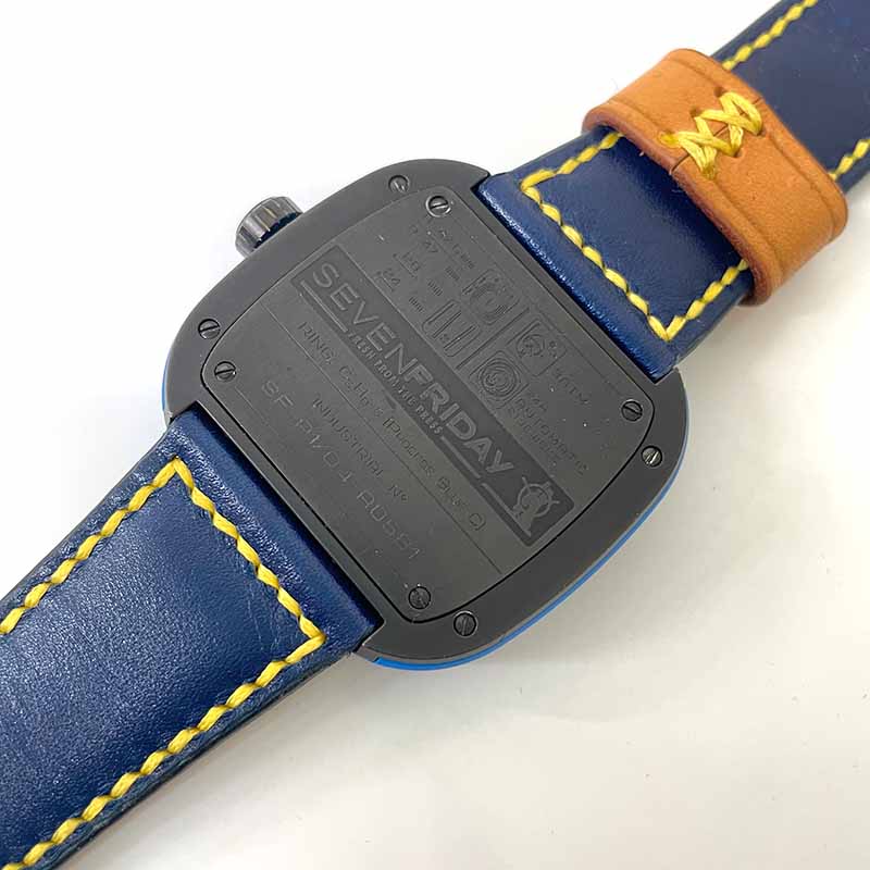 セブンフライデー SEVENFRIDAY P-Series SF-P1/04-A0581 自動巻き ブルー メンズ 腕時計【中古】 |  OKURA（おお蔵）楽天市場店